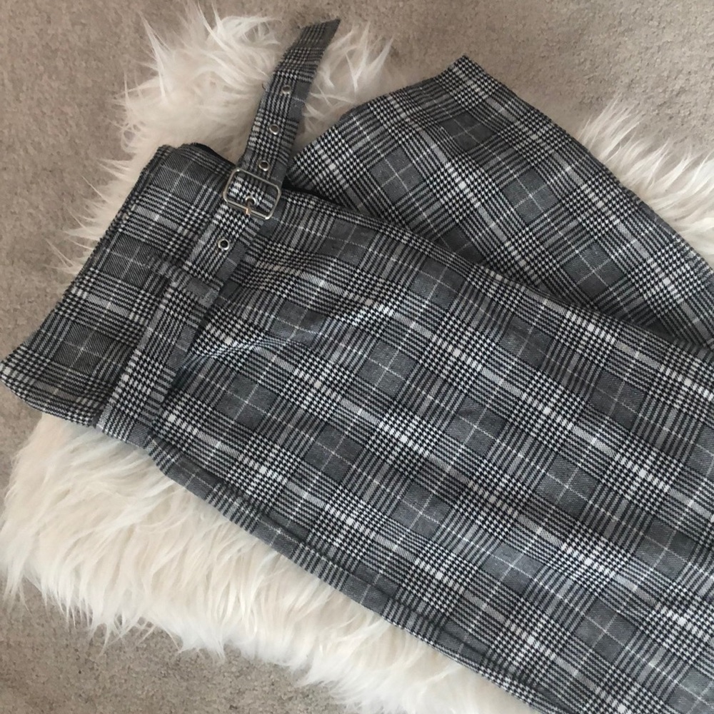 Kendall & Kylie Plaid Pants